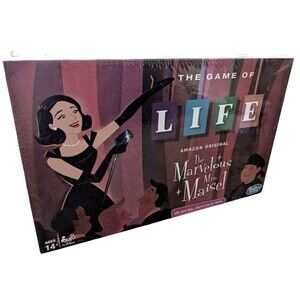 The Game of Life The Marvelous Mrs. Maisel Edition Board Game Sealed Hasbro Rare